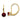 14k 5mm Garnet Leverback Earrings - View 1