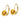 14k 7mm Citrine Leverback Earrings - View 2