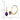 14k 6x4mm Oval Amethyst Leverback Earrings - View 4