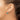 14k 6x4mm Oval Blue Topaz Leverback Earrings - View 3
