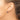 14k 6x4mm Oval Lab Created Ruby Leverback Earrings - View 3