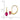 14k 6x4mm Oval Lab Created Ruby Leverback Earrings - View 4