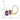 14k 7x5mm Emerald Cut Amethyst Leverback Earrings - View 4