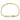 14K Medical Solid Chain/Solid Plate 26x5mm Off-Center Red Enamel Figaro Link 7 inch ID Bracelet - Image 4