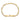 14K Medical Solid Chain/Solid Plate 26x5mm Centered Red Enamel Figaro Link 8 inch ID Bracelet - Image 4