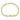 14K Medical Semi-Solid Chain/Solid Plate 26x5mm Centered Red Enamel Cuban Link 7 inch ID Bracelet - Image 4