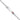 14K White Gold Medical Solid Chain/Solid Plate 26x5mm Off-Center Red Enamel Figaro Link 8 inch ID Bracelet - Image 1