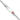 14K White Gold Medical Solid Chain/Solid Plate 26x7mm Soft Diamond Shape Off-Center Red Enamel Flat Curb Link 8 inch ID Bracelet - Image 1