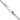 14K White Gold Medical Solid Chain/Solid Plate 26x5mm Off-Center Red Enamel Anchor Link 7 inch ID Bracelet - Image 1
