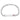 14K White Gold Medical Semi-solid Chain/Solid Plate 37x6mm Off-Center Red Enamel Curb Link 7 inch ID Bracelet - Image 4