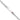 14K White Gold Medical Semi-solid Chain/Solid Plate 37x6mm Off-Center Red Enamel Curb Link 7 inch ID Bracelet - Image 1