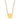14k Plain .027 Gauge Round Engravable 12x12mm Disc 18 inch Necklace - Image 1