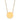 14k Plain .027 Gauge Round Engravable 19x19mm Disc 18 inch Necklace - Image 1