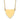 14k Plain .013 Gauge Heart Engravable 16.8x16.1mm Disc 18 inch Necklace - Image 1