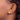 14k Polished Cross Post Earrings - Image 3