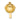 14k Gold Polished Cross Tie Tac for Effortless Style - Image 4