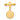 14k Gold Holy Family Medal Pin - Polished & Satin Finish - Image 3