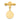 14k Polished and Satin Solid Our Lady of Guadalupe Medal Pin - Image 3