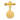 14k Gold Saint John the Baptist Medal Pin in Polished and Satin Finish - Image 3