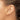 14k Gold Polished Round Hoop Earrings - Effortless Everyday Style - Image 2