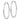 14k White Gold Polished Endless Tube Hoop Earrings - Image 1