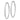 14k White Gold Satin Diamond-Cut Endless Tube Hoop Earrings - Image 1
