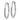 14k White Gold 2x20mm Satin Diamond-cut Endless Tube Hoop Earrings - Image 1