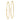 14k 1.2x55mm Polished Endless Tube Hoop Earrings - Image 1