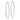14K White Gold Satin Diamond-Cut Endless Tube Hoop Earrings - Image 2