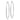 14K White Gold 1.2x45mm Satin Diamond-cut Endless Tube Hoop Earrings - Image 2