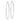 14K White Gold Satin Diamond-Cut Endless Tube Hoop Earrings - Image 2