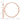 14k Rose Gold Polished Endless Tube Hoop Earrings - Image 3