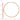14k Rose Gold Polished Endless Tube Hoop Earrings - Image 3