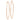 14k Rose Gold Polished Endless Tube Hoop Earrings - Image 1