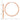 14k Rose Gold Polished Round Endless Hoop Earrings - Image 3