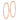 14k Rose Gold 2x50mm Polished Round Endless Hoop Earrings - Image 1