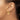 14k Gold Polished Tapered J-Hoop Earrings for Effortless Chic - Image 2