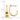 14k Medium Polished J Hoop Earrings - Image 3