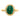 14k Gold Malachite Cabochon Ring - Bold Statement Piece for Unique Style - Image 5