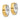 14k Two-Tone Hoop Earrings for Effortless Everyday Style - Image 2