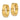 14k Gold Round Hinged Hoop Earrings for Effortless Everyday Style - Image 2