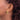 14k Gold Diamond-Cut Hinged Hoop Earrings for Effortless Style - Image 3