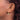 14k Two-tone Textured Intertwined Ovals Dangle French Hook Earrings - Image 2