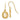 14k Textured Intertwined Ovals Dangle French Hook Earrings - Image 1
