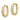 14K Gold Cubic Zirconia Hinged Hoop Earrings - Image 1