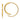 14k Polished Round Wire Threader Earrings - Image 1