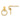 14K Gold Polished Dangle Circle Earrings for Effortless Style - Image 1