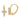 14k Gold Cross Leverback Earrings with Sparkling CZ - Image 1