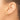 14k Gold Polished Huggie Hoop Earrings - Trendy and Lightweight - Image 3
