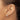 14K White Gold Polished & Diamond-Cut Hinged Hoop Earrings Set - Image 3